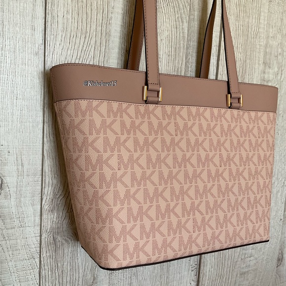 FINAL PRICE‼️ 🎉HOST PICK🎉 NWT Michael Kors Florence Logo Signature Ballet Tote - Picture 5 of 17